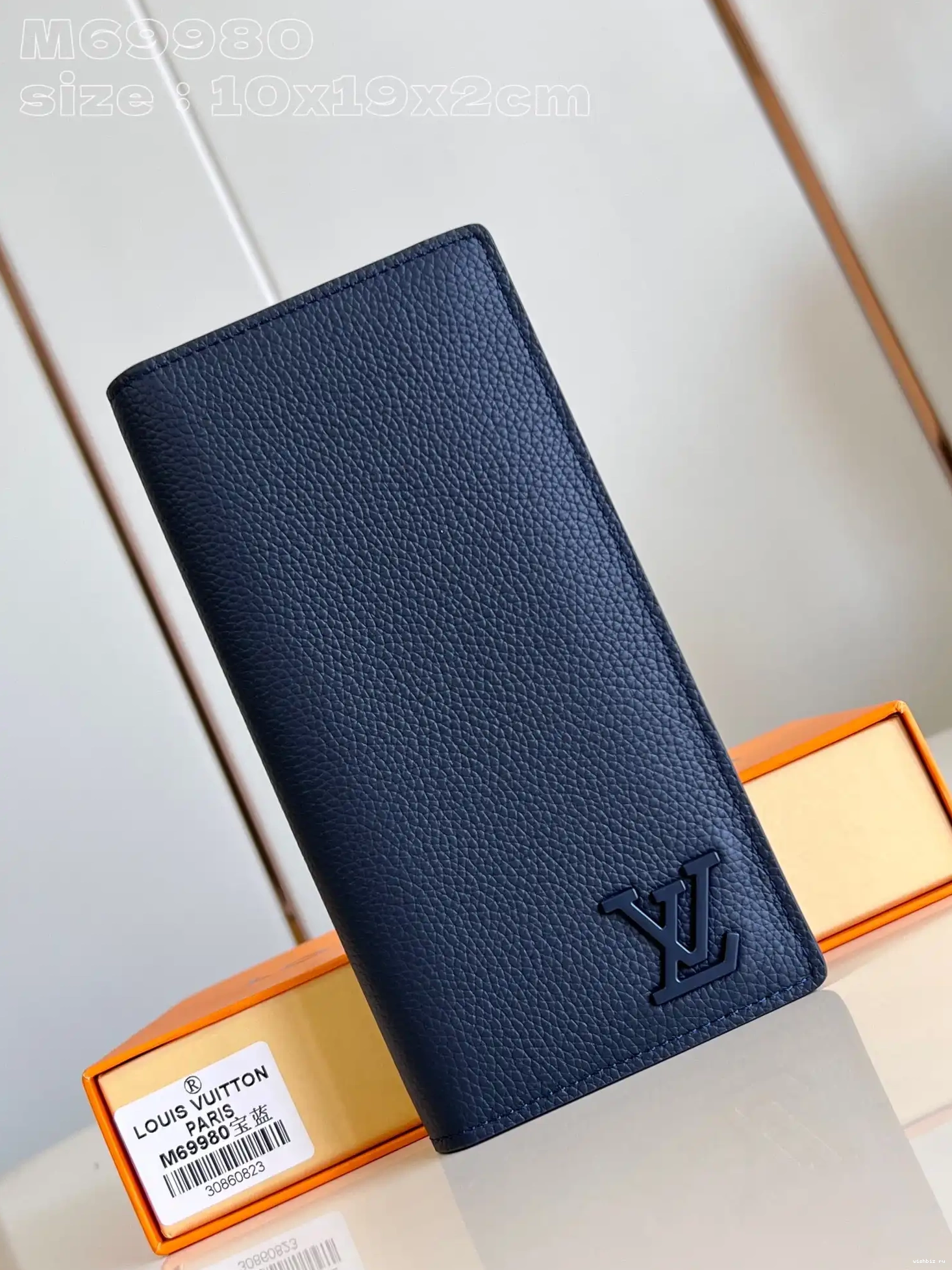 WIS LOUIS WALLET-10*19*2cm VUITTON BRAZZA 0602